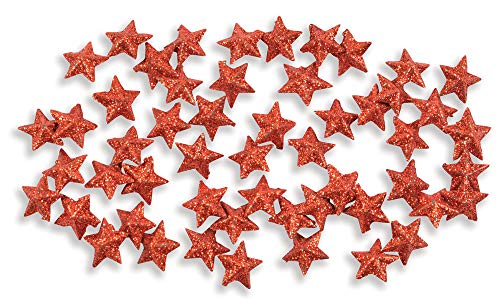 Riffelmacher Streudeko Sterne 74028-1,5 cm - Rot von Riffelmacher & Weinberger