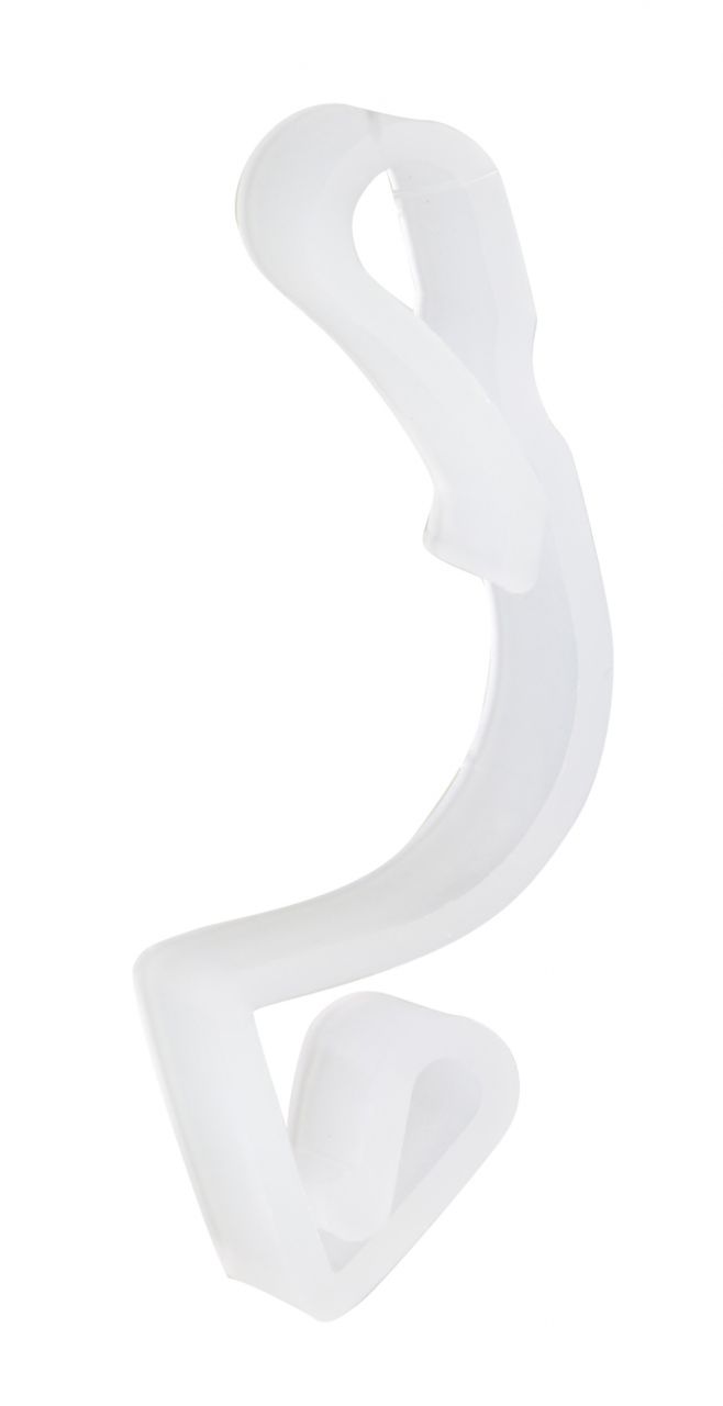 Riffelmacher Dachrinnenhalterung 5 cm für Lichterketten weiß - 10 Stück von Riffelmacher