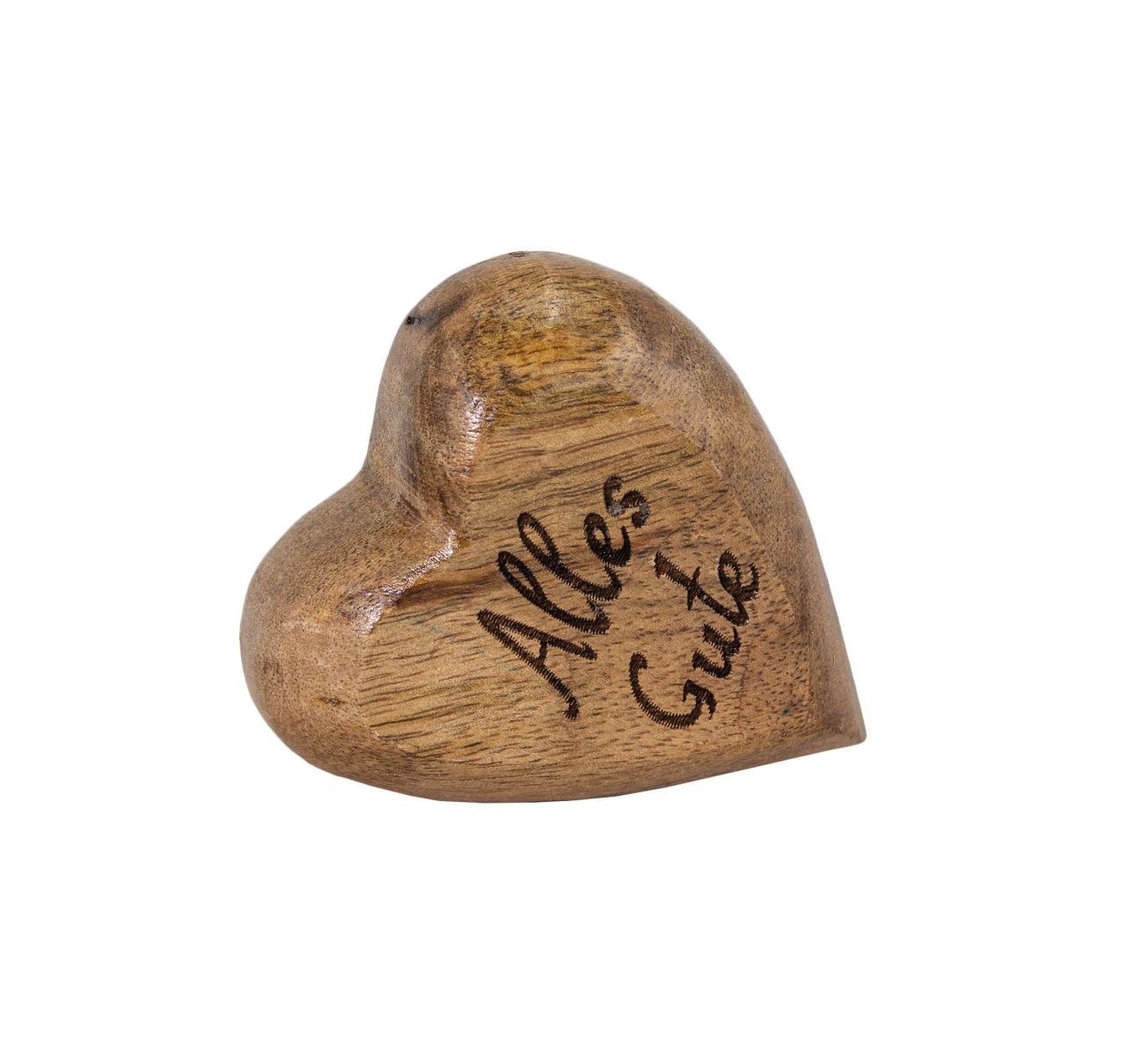 Riffelmacher Herz aus Holz zum Legen Alles Gute, 7,5 x 4 x 8 cm von Riffelmacher