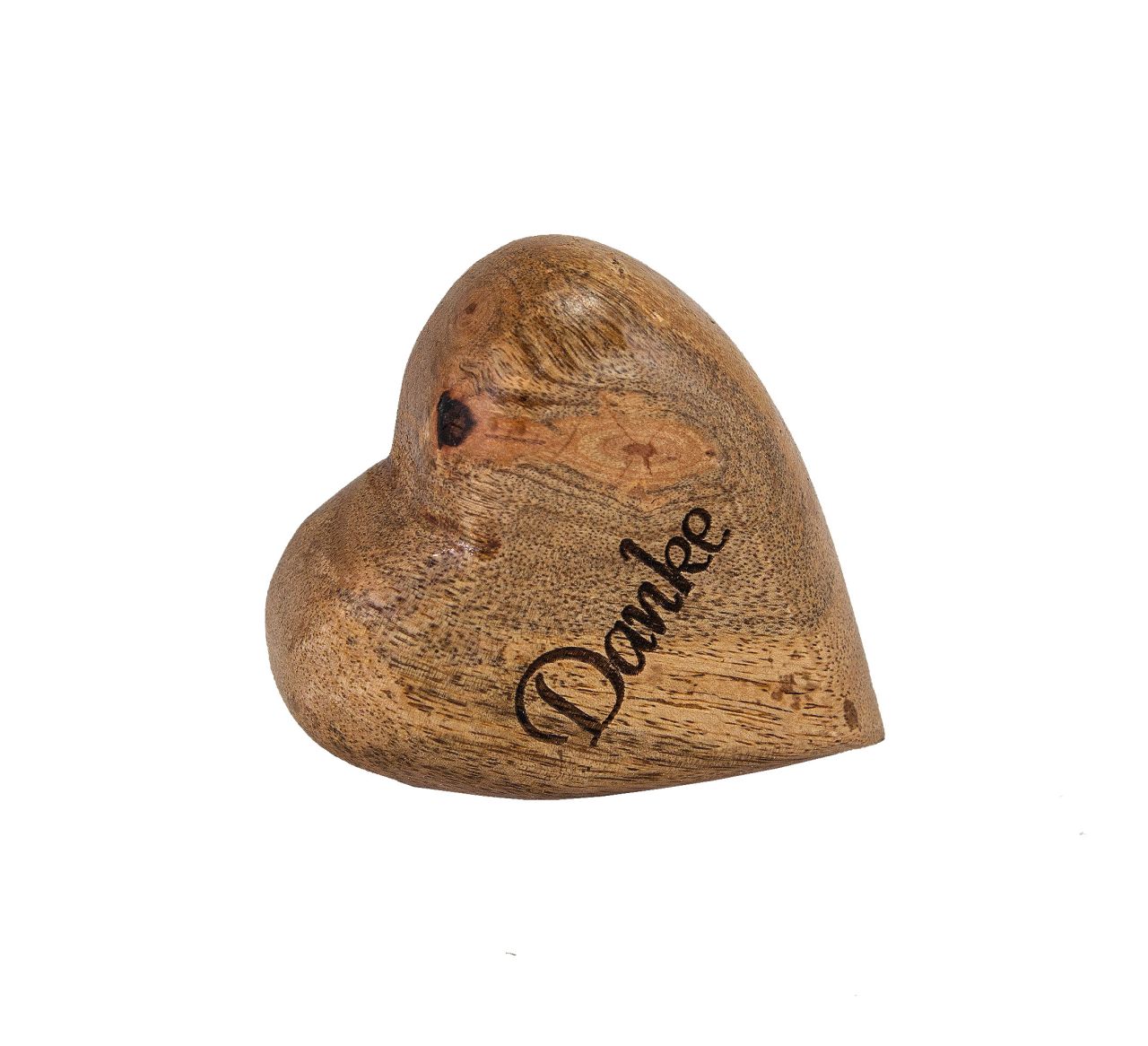 Riffelmacher Herz aus Holz zum Legen Danke, 7,5 x 4 x 8 cm von Riffelmacher