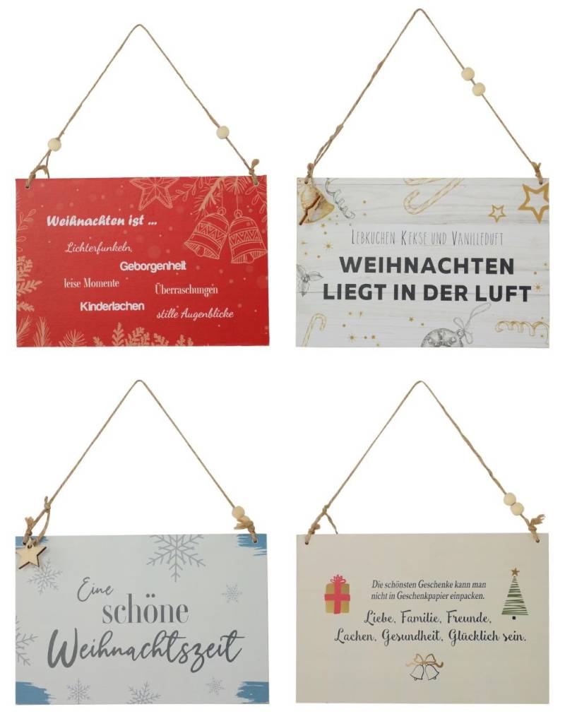 Riffelmacher Holzschild zum Hängen weihnachtliche Sprüche Riffelmacher Holzschild zum Hängen weihnachtliche Sprüche von Riffelmacher