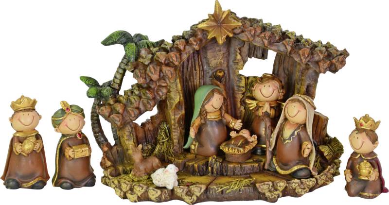 Riffelmacher Kinder-Krippenfigurenset 15 x 10 cm von Riffelmacher