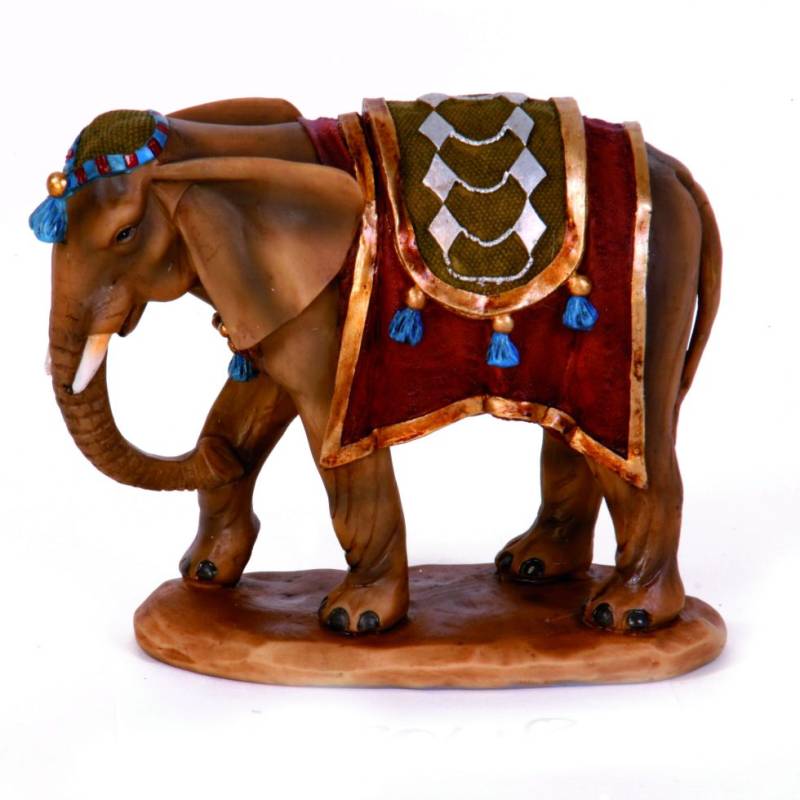 Riffelmacher Krippenfigur Elefant Poly 13 cm von Riffelmacher