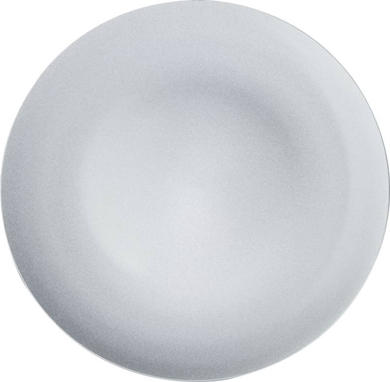 Riffelmacher Kunststoffteller Ø 33 cm silber von Riffelmacher