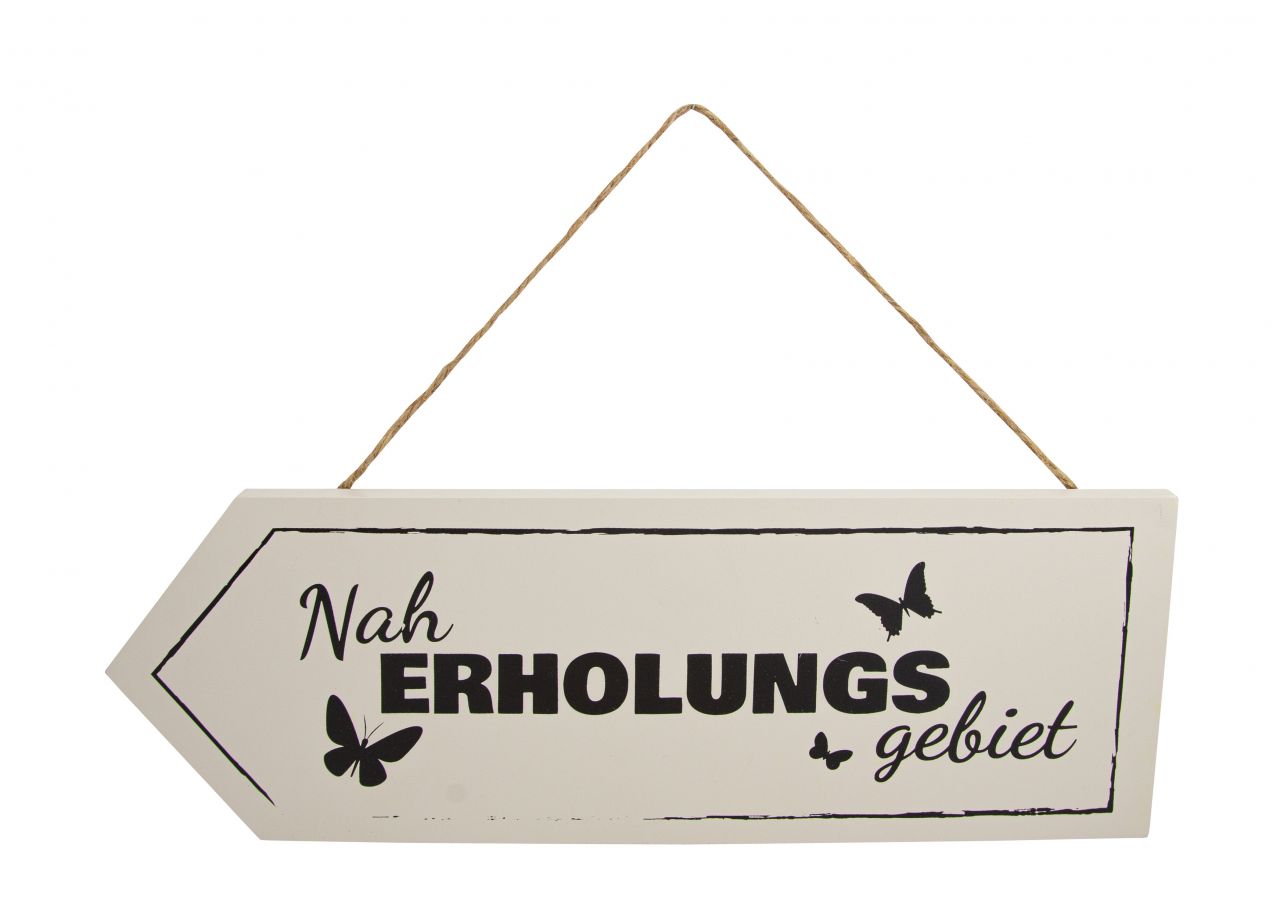 Riffelmacher Schild zum Hängen Naherholungsgebiet 40 x 25 cm von Riffelmacher