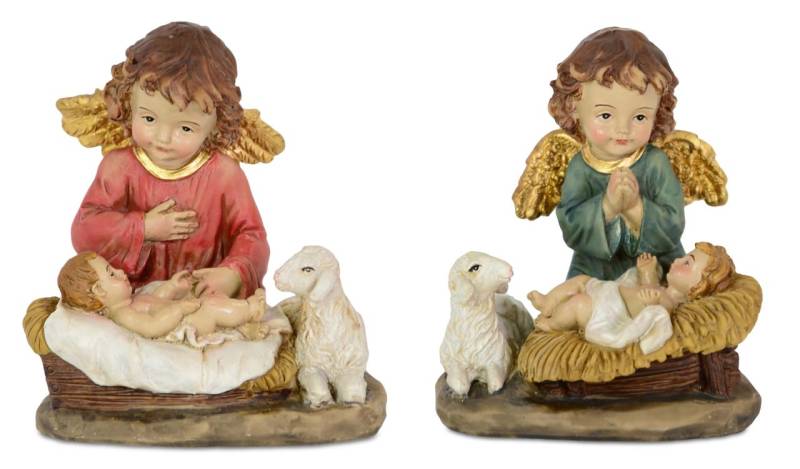 Riffelmacher Schutzengel mit Jesus 9 cm von Riffelmacher