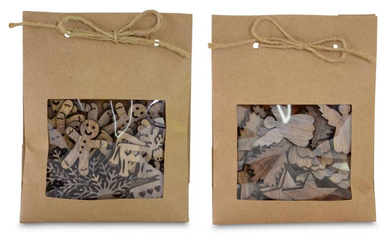 Riffelmacher Streudeko Holz 4 cm, 24 Stück von Riffelmacher