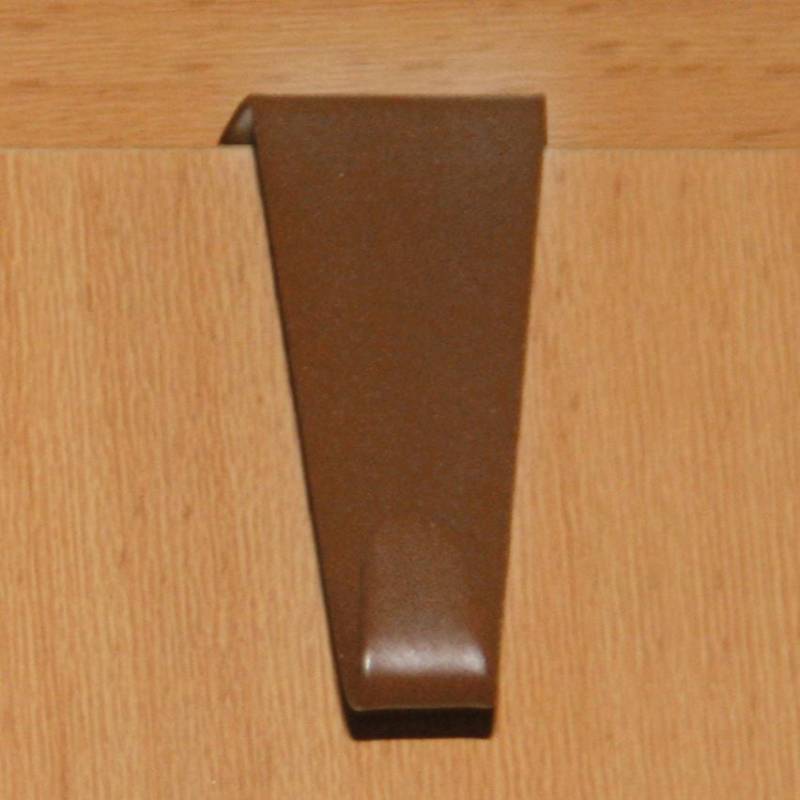 Riffelmacher Tür-Wandhaken universal braun von Riffelmacher