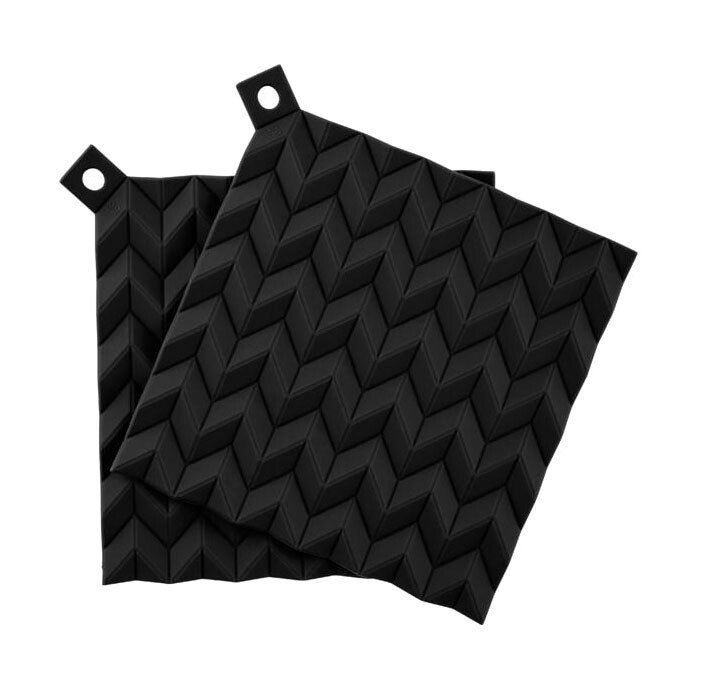 Topflappen 2-tlg. Hold-on schwarz Topflappen 2-tlg. Hold-on schwarz von Rig Tig