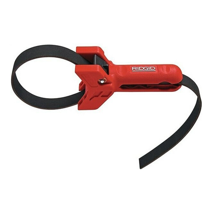 B-Ware Rigde Tool Gurtrohrzange Rohrgriff Straplock Kunststoffrohr L 177mm Max 220mm von Rigde Tool