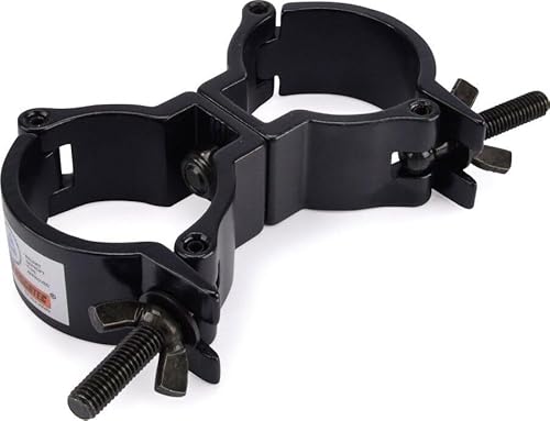 Riggatec Doppelschelle - Swivel Coupler leicht schwarz bis 100 kg (48-51mm) von Riggatec