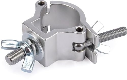 Riggatec Halbschelle - Halfcoupler klein silber bis 75 kg (32-35 mm) von Riggatec