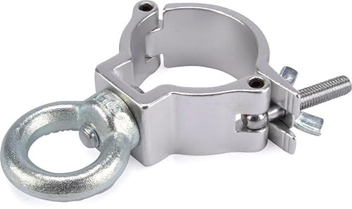 Riggatec Halbschelle - Halfcoupler silber mit Öse bis 100 kg (48-51mm) von Riggatec