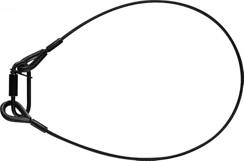 Riggatec Sicherungsseil, Safety 60cm x 3 mm bis 5 kg, schwarz von Riggatec