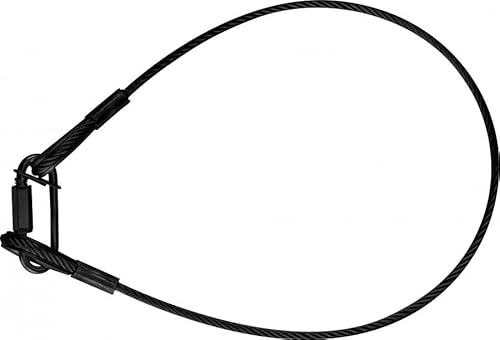 Riggatec Sicherungsseil, Safety 60cm x 6 mm bis 22 kg schwarz von Riggatec