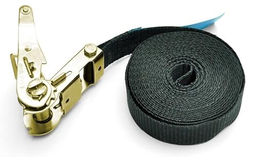 Riggatec Zurrgurt mit Ratsche, 1-teilig, 35mm, Länge: 06.0m, 2000kg von Riggatec