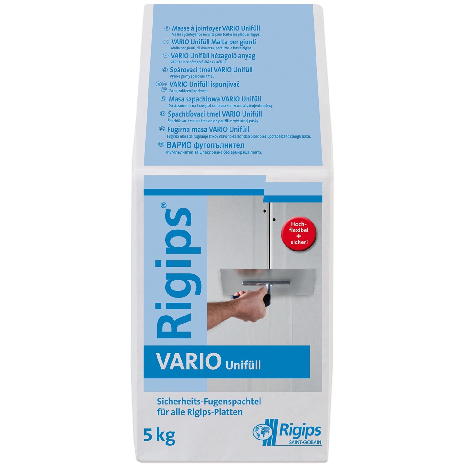 Rigips Fugenspachtel Vario Unifüll 5 kg von Rigips