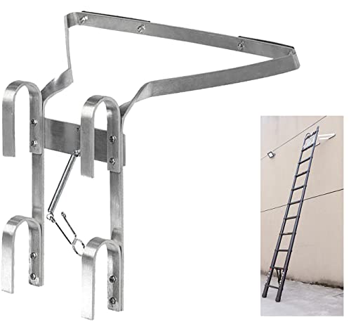 Leiterständer in I-Form, Fallrohr-Leiterzubehör Einfache Montage verhindert, dass Ihre Leiter von einer Seite zur anderen rutscht von Rigogo