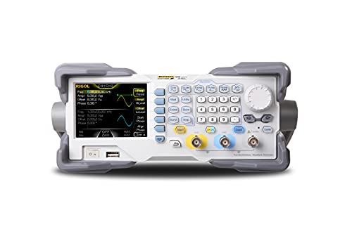 RIGOL DG1022Z Funktions-/Arbitrary Waveform Generator, 25MHz maximale Ausgangsfrequenz, 200Msa/s Abtastrate, 14bits vertikale Auflösung, 2 Ausgangskanäle, 160 Arten von eingebauten Arbitrary Waveforms von Rigol