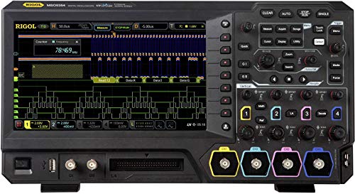 RIGOL MSO5072 Mixed-Signal-Oszilloskop,70MHz,100Mpts,8GSa/s,2 analoge Kanäle,16 digitale Kanäle,kostenlose Protokoll-Dekodierfunktion,kostenlose Signalgeneratorfunktion von Rigol