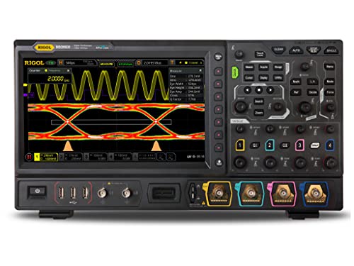 RIGOL MSO8204 Mixed Signal Oszilloskop, 1GHz, 10GSa/s, 500Mpts, 4 analoge Kanäle, 16 Digitale Kanäle, freies Augendiagramm, Protokolldekodierung und Signalgeneratorfunktionen RIGOL MSO8204 Mixed Signal Oszilloskop, 1GHz, 10GSa/s, 500Mpts, 4 analoge Kanäle, 16 Digitale Kanäle, freies Augendiagramm, Protokolldekodierung und Signalgeneratorfunktionen von RIGOL