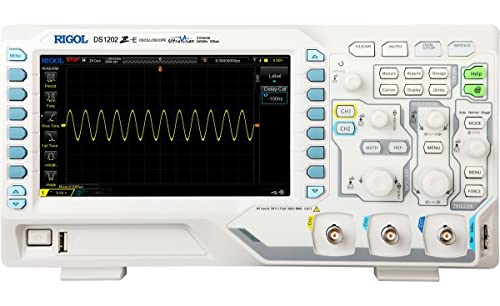 Rigol DS1202Z-E Digital-Oszilloskop, 200 MHz, 2 Kanäle, 1 Gbit/s, 24000 kpts, 8 Bit Rigol DS1202Z-E Digital-Oszilloskop, 200 MHz, 2 Kanäle, 1 Gbit/s, 24000 kpts, 8 Bit von RIGOL