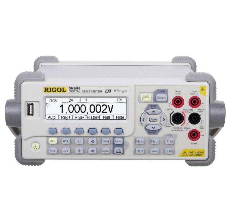 Rigol Spannungsprüfer Rigol DM3068 Tisch-Multimeter digital CAT II 300 V Anzeige (Counts):, (DM3068) von Rigol