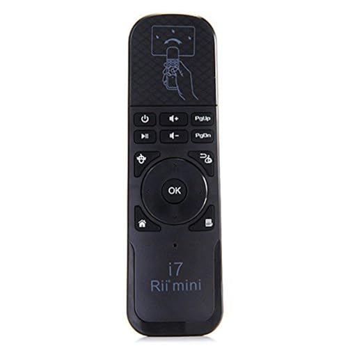 Rii Mini i7 Wireless - Fernbedienung mit Gyro-Maus für Smart TV, Spielkonsolen (Xbox 360 - Xbox ONE), PC (Windows - Mac - Linux), Mini PC und Tablet Android von Rii