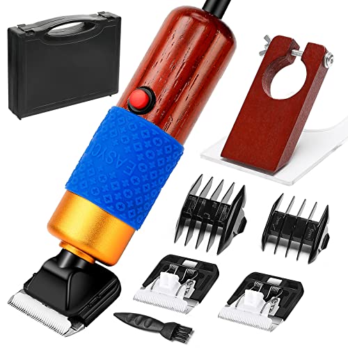 Riiai Tufting Gun Trimmer Teppichschneider mit Scherführung, Teppichschere mit 2 Klingen, geräuscharmer Vibrations-Teppichschneider,Teppichschnitzschere zum Formen Tufting von Tufting-Teppichen von Riiai