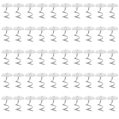 Riiichflowshop 50 Stück Polsterschrauben Nagel Sofa-Drehstifte Möbel dekorative Nägel Sortiment für Feste Decken Sofa Legierung Riiichflowshop 50 Stück Polsterschrauben Nagel Sofa-Drehstifte Möbel dekorative Nägel Sortiment für Feste Decken Sofa Legierung von Riiichflowshop