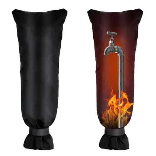 Riisoyu Außen Wasserhahn Abdeckung, 70 x 38 cm Thermoschutz für Garten-Wasserhahn Außen Wasserhahn-Abdeckung Winterfester Beutel Wasserhahn Schutz Winterschutz für Außenwasserhahn Garten Wasserhahn Riisoyu Außen Wasserhahn Abdeckung, 70 x 38 cm Thermoschutz für Garten-Wasserhahn Außen Wasserhahn-Abdeckung Winterfester Beutel Wasserhahn Schutz Winterschutz für Außenwasserhahn Garten Wasserhahn von Riisoyu