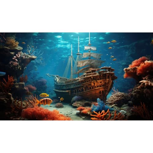 Hintergrund für versunkenes Piratenschiff, Aquarium, Hintergrund unter dem Meer, Piratenschiff, Schiffswrack, Unterwasser, Meeresboden, Korallenriff, Terrarium, Hintergründe, tropisches Meer Hintergrund für versunkenes Piratenschiff, Aquarium, Hintergrund unter dem Meer, Piratenschiff, Schiffswrack, Unterwasser, Meeresboden, Korallenriff, Terrarium, Hintergründe, tropisches Meer von Riivvdise
