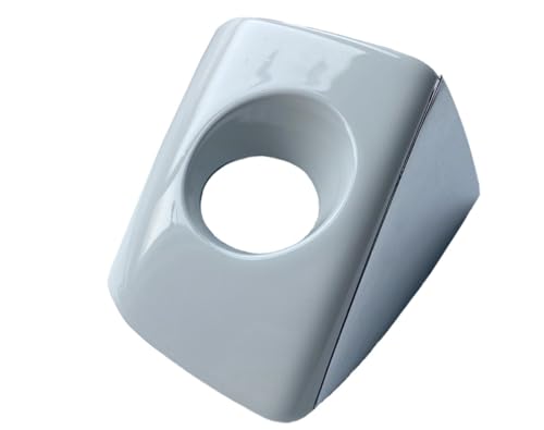 RijPex Links vorne Links Chrom-Türgriff-Abdeckkappe, kompatibel mit Audi A6 S6 C7 Avant 2012–2015, A7 S7 4G 2011–2014, A8 S8 D4 2010–2013, 4H1837879B (Color : Bianco) von RijPex