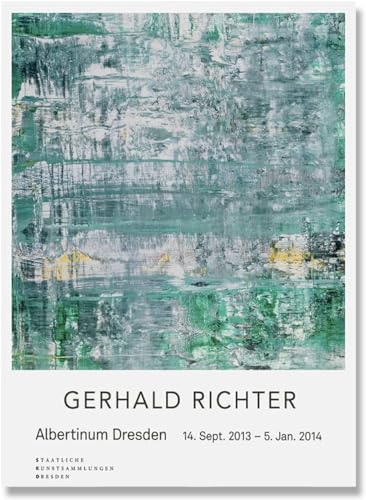 Rikin Liuff Gerhard Richter Plakat Ausstellung Wandkunst Gerhard Richter Drucke Gerhard Richter Leinwandbild für Zuhause Wanddekoration Bild 40x60cmx1 Kein Rahmen von Rikin Liuff