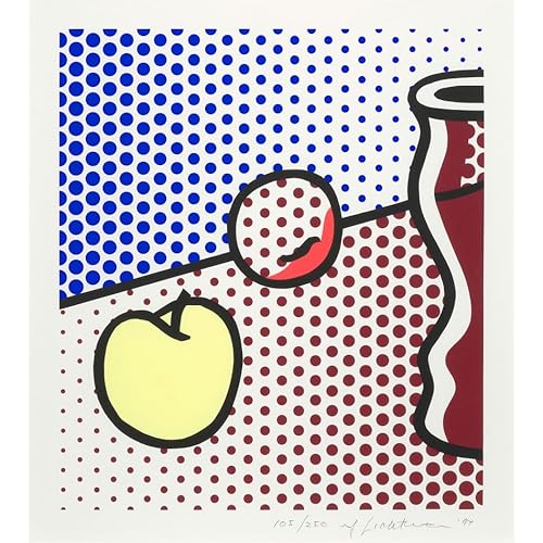 Rikin Liuff Roy Lichtenstein Pop Leinwanddrucke Moderne Wandkunst Roy Lichtenstein Poster Stillleben mit rotem Glas Malerei für Büro Dekor 50x50cmx1 rahmenlos Rikin Liuff Roy Lichtenstein Pop Leinwanddrucke Moderne Wandkunst Roy Lichtenstein Poster Stillleben mit rotem Glas Malerei für Büro Dekor 50x50cmx1 rahmenlos von Rikin Liuff