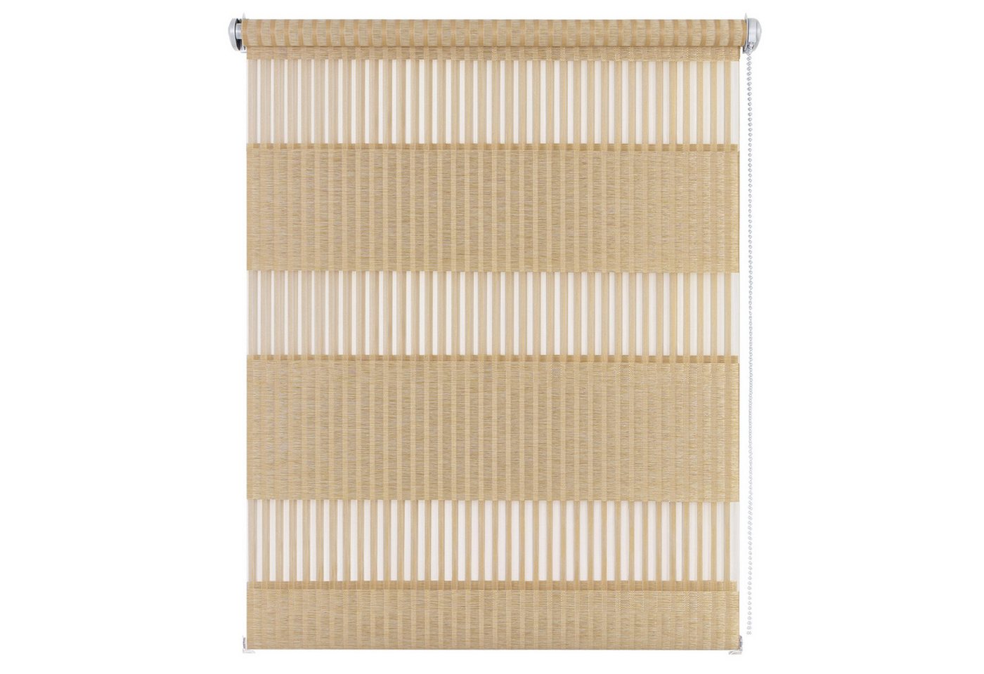 Doppelrollo Bambus DOX beige, 75x150cm - Duo-Rollo, Rikmani, Klemm- oder Schraubmontage, Moderne Optik, Klemm- oder Schraubmontage, Sicht- und Sonnenschutz Doppelrollo Bambus DOX beige, 75x150cm - Duo-Rollo, Rikmani, Klemm- oder Schraubmontage, Moderne Optik, Klemm- oder Schraubmontage, Sicht- und Sonnenschutz von Rikmani