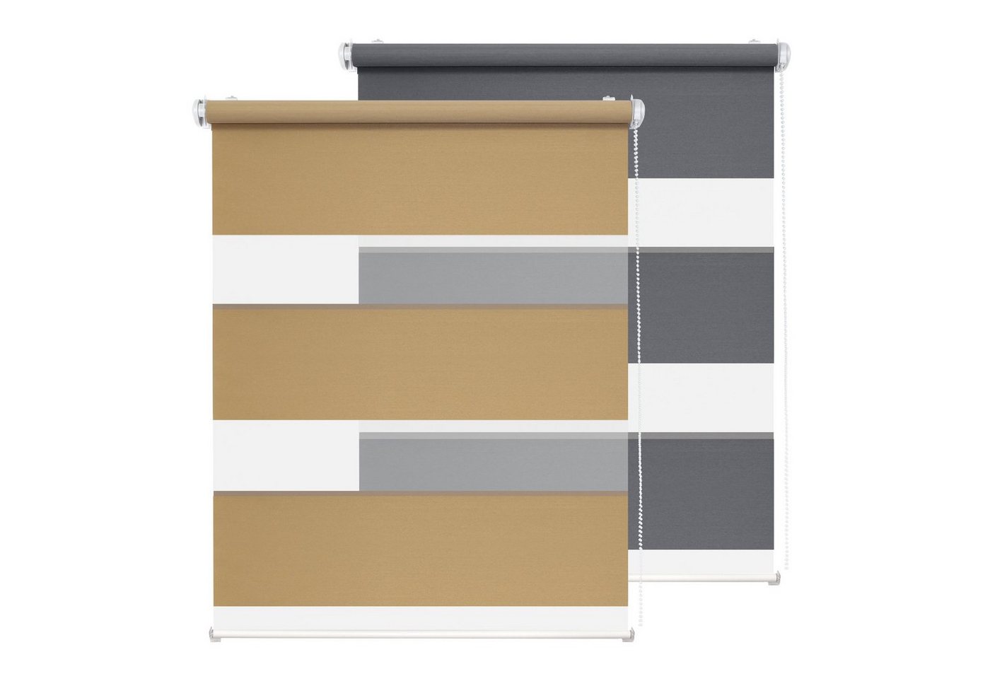Doppelrollo Bambus MOM gold, 75x150cm - Duo-Rollo, Rikmani, Klemm- oder Schraubmontage, Moderne Optik, Klemm- oder Schraubmontage, Sicht- und Sonnenschutz Doppelrollo Bambus MOM gold, 75x150cm - Duo-Rollo, Rikmani, Klemm- oder Schraubmontage, Moderne Optik, Klemm- oder Schraubmontage, Sicht- und Sonnenschutz von Rikmani
