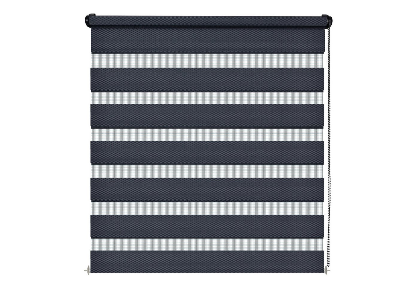 Doppelrollo Fensterrollo RON Klemmfixierung Zebrarollo Seitenzugrollo, Rikmani, Klemm- oder Schraubmontage Doppelrollo Fensterrollo RON Klemmfixierung Zebrarollo Seitenzugrollo, Rikmani, Klemm- oder Schraubmontage von Rikmani