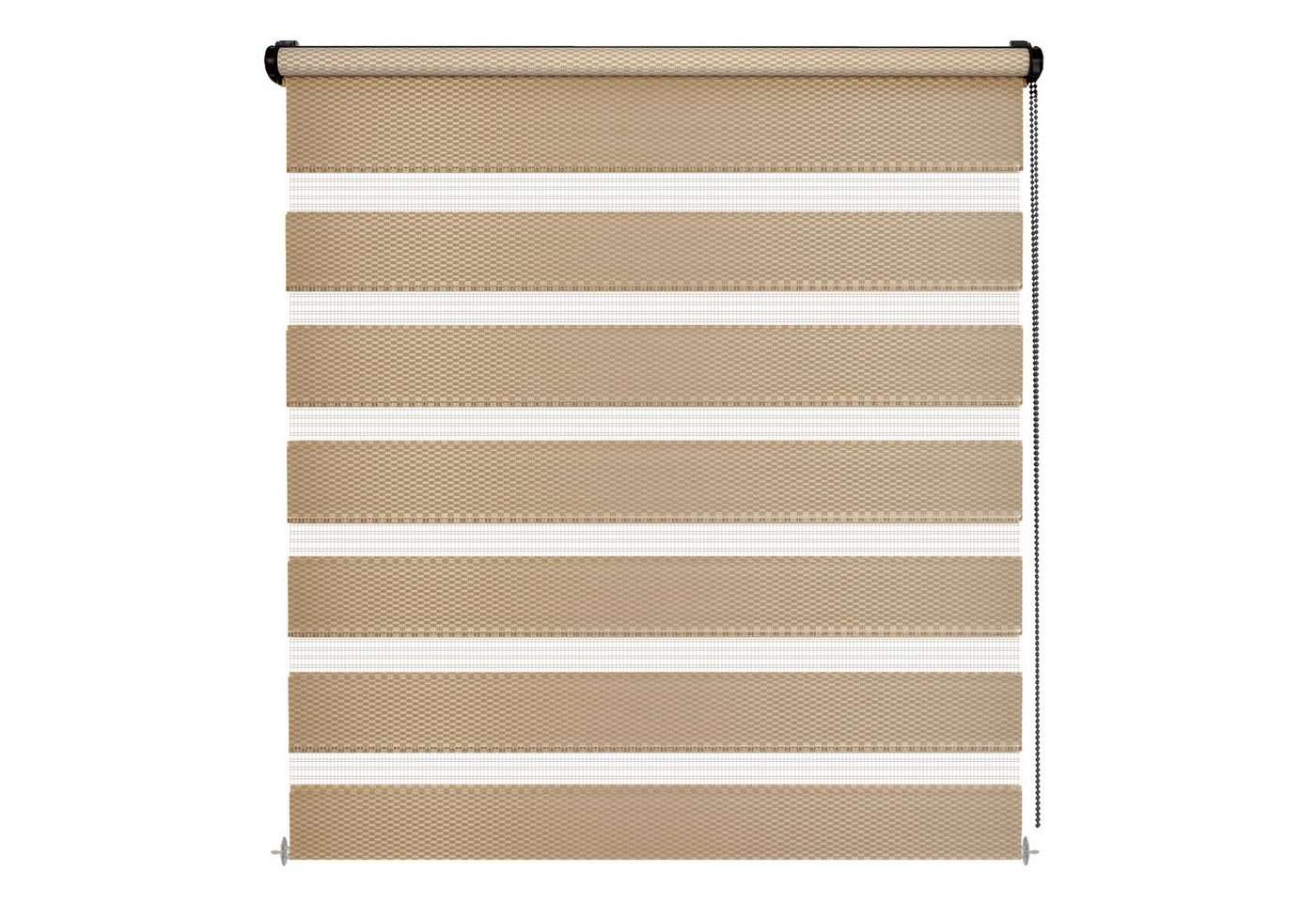 Doppelrollo Fensterrollo RON Klemmfixierung Zebrarollo Seitenzugrollo, Rikmani, Klemm- oder Schraubmontage Doppelrollo Fensterrollo RON Klemmfixierung Zebrarollo Seitenzugrollo, Rikmani, Klemm- oder Schraubmontage von Rikmani