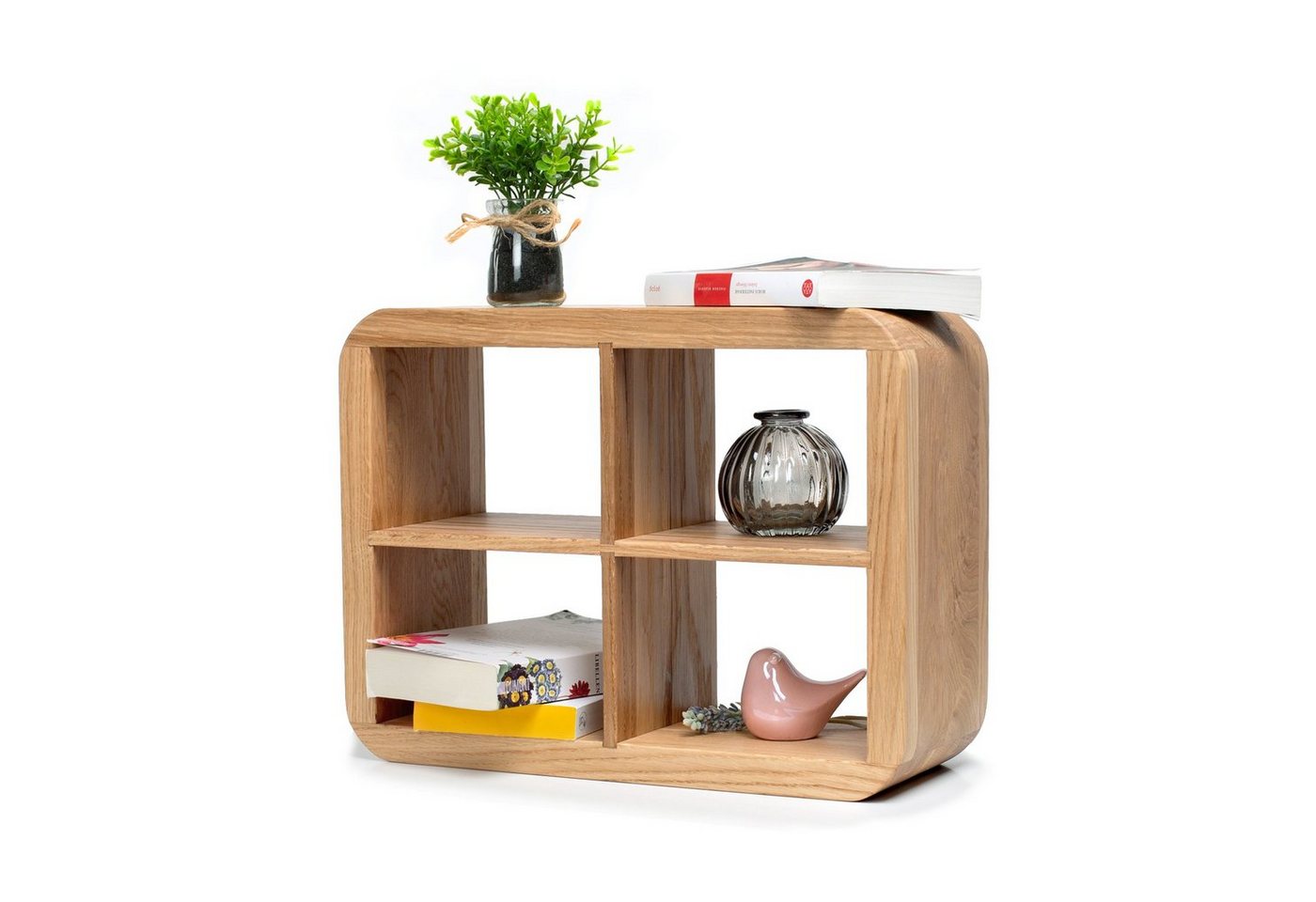 Rikmani Regal-Schreibtisch Standregal Eiche FEN Holzregal Tischregal Rikmani Regal-Schreibtisch Standregal Eiche FEN Holzregal Tischregal von Rikmani