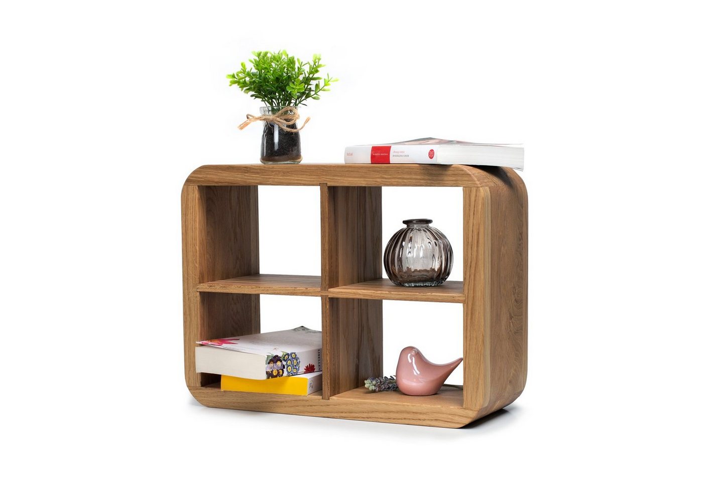 Rikmani Regal-Schreibtisch Standregal Eiche FEN Holzregal Tischregal Rikmani Regal-Schreibtisch Standregal Eiche FEN Holzregal Tischregal von Rikmani