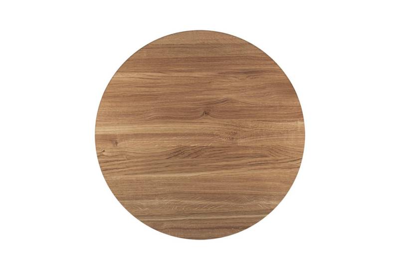 Rikmani Tischplatte Rikmani Massivholzplatte Rund Tischplatte Naturholz Universal Holzplat von Rikmani
