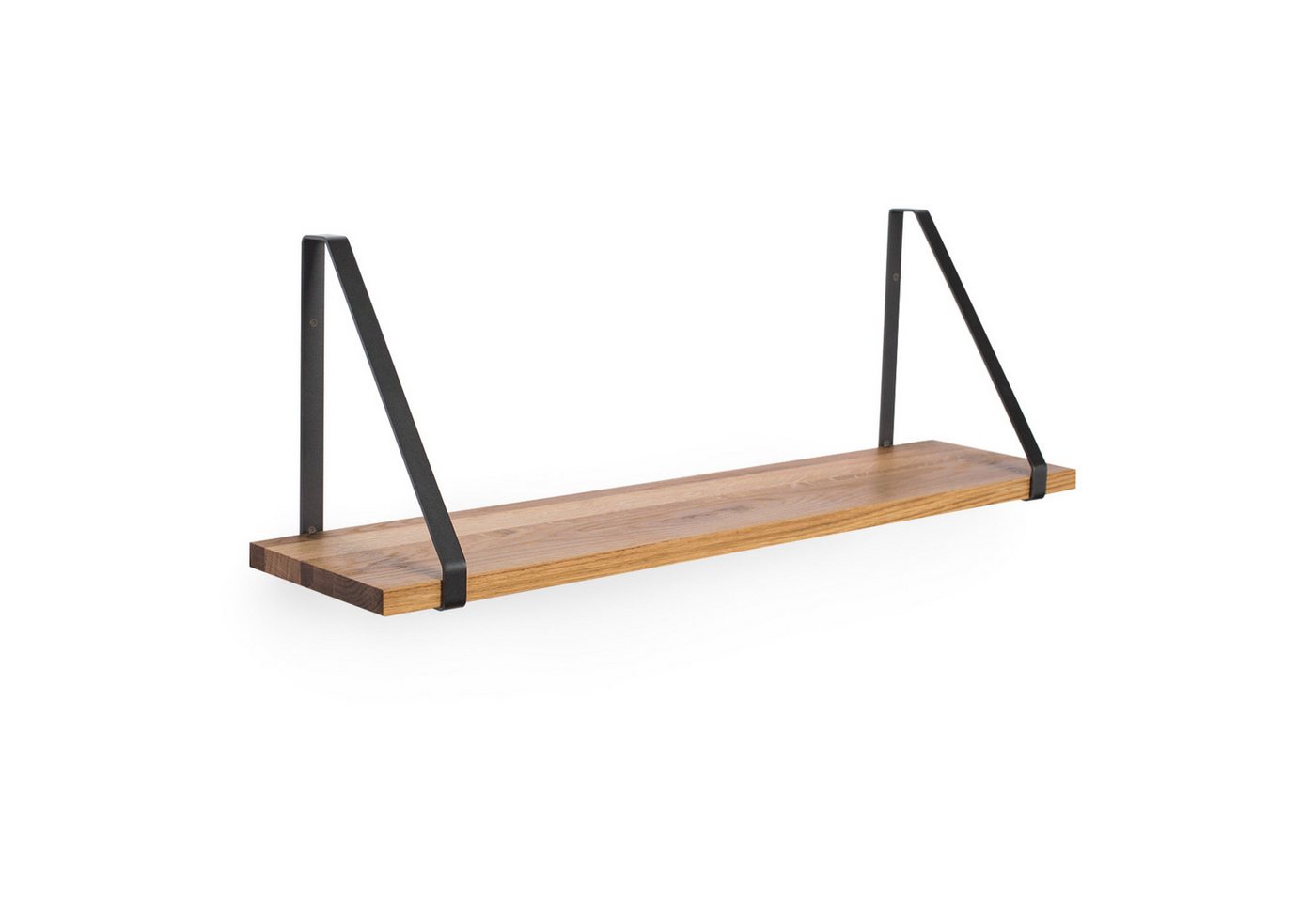 Rikmani Wandregal RAY Schweberegal Eiche schwarz, Holzregal, Wandboard, Bücherregal Rikmani Wandregal RAY Schweberegal Eiche schwarz, Holzregal, Wandboard, Bücherregal von Rikmani