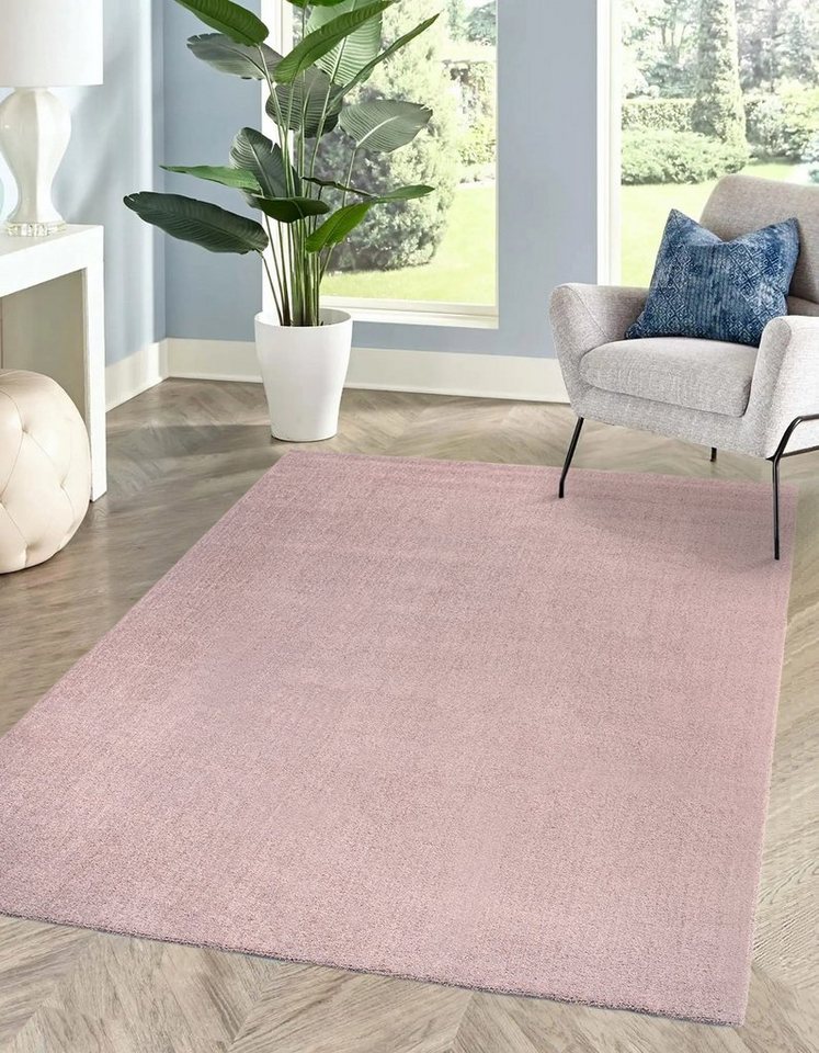 Teppich Waschbarer Teppich Kurzflor-Teppich für Wohnzimmer, Esszimmer, Schlafz, Rikmani von Rikmani