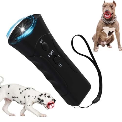 Rilcn Anti-Bell-Gerät für Hunde, Ultraschall-Hunde-Bell-Abschreckungsgeräte, Handheld-Ultraschall-Bell-Stopper, effektiveres Stoppen von Hundebellen, Haustier-sanftes Anti-Bell-Gerät für Hund von Rilcn