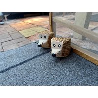 Türstopper Aus Holz | Igel von Rileywhiteoaks