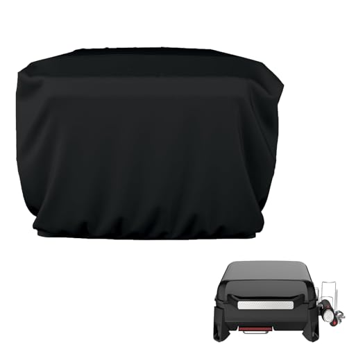 Rilime BBQ Grillabdeckung, 500D Holzkohle Tragbare wasserdichte Abdeckung für Weber Slate 43cm Plancha Gasgrill oder Gartenparty Kochen Rilime BBQ Grillabdeckung, 500D Holzkohle Tragbare wasserdichte Abdeckung für Weber Slate 43cm Plancha Gasgrill oder Gartenparty Kochen von Rilime