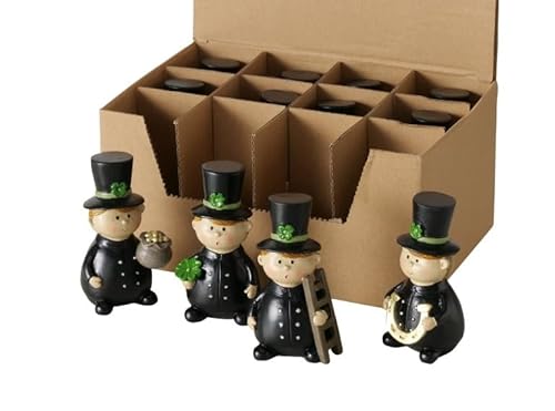 4er Set Schornsteinfeger 9cm Silvesterdeko b071 Herbstdeko Glücksbringer Hufeisen Kleeblatt Tischdeko Figuren Gestecke Silvester Geschenke 4er Set Schornsteinfeger 9cm Silvesterdeko b071 Herbstdeko Glücksbringer Hufeisen Kleeblatt Tischdeko Figuren Gestecke Silvester Geschenke von RiloStore