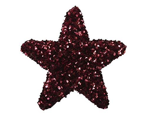 Pailetten Stern Bordeaux rot oth794 Weihnachtsstern 25x25cm Dekostern Fensterschmuck XL groß Fensterdeko Vintage Stern Stars Weihnachtsdeko Raumdeko Weihnachten Basteln Pailetten Stern Bordeaux rot oth794 Weihnachtsstern 25x25cm Dekostern Fensterschmuck XL groß Fensterdeko Vintage Stern Stars Weihnachtsdeko Raumdeko Weihnachten Basteln von RiloStore