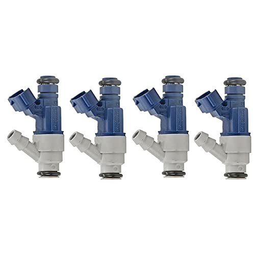 Riloer Ersatz-Motor-Einspritzdüsen, 4 Stück, kompatibel mit V0LKSWAGEN G0LF J-etta B-eetle 2.0L L4 2000–2005, 0280156240 06A906031AC 0280155995 FJ652 von Riloer